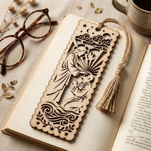 Jesus Bookmark SVG, Laser Cut File For Bookmarks, Bundle Of 48 Parables Designs, Christian Multilayer SVG, Bible Verse Gift