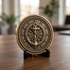 Military Challenge Coin Engraving Files, 3D Relief PNG Bundle
