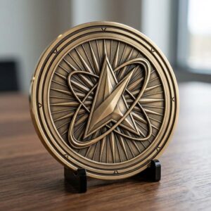 Military Challenge Coin Engraving Files, 3D Relief PNG Bundle