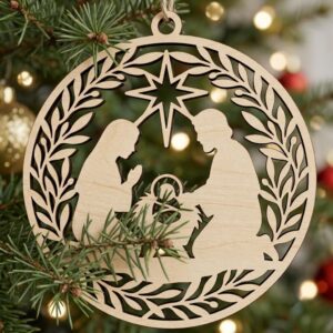 Mrs Claus Kitchen Christmas Ornaments, 30 Gingerbread Baking Holiday Decor