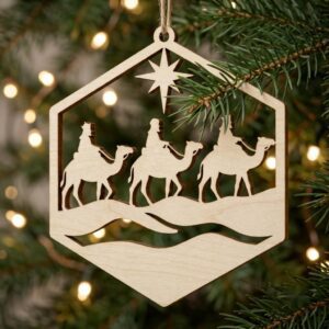 Mrs Claus Kitchen Christmas Ornaments, 30 Gingerbread Baking Holiday Decor