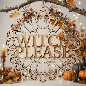 Retro Haunted Motel Key Tags, Funny Halloween Ornament Bundle, 25 Vintage Designs