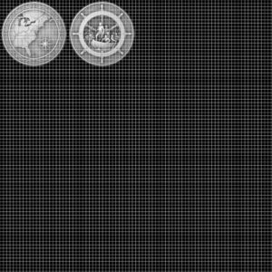 USA Founders Legacy Challenge Coin Laser Depth Map, 3D Relief Engraving PNG