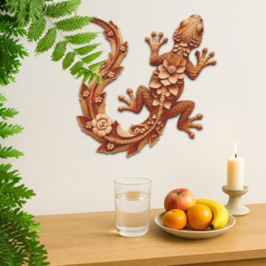 Lizard 3D Illusion Laser Engraving Art File, Unique