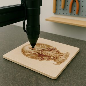 3D Illusion Jesus Art Laser Engraving File, Spiritual