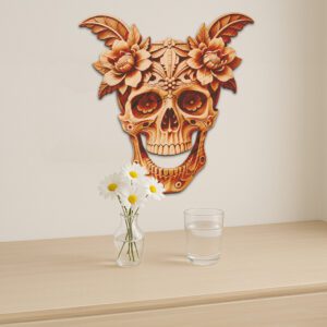 3D Illusion Laser Engraving File for Wooden Skull