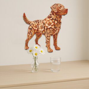 3D Illusion Laser Engraving File, Labrador Retriever Dog