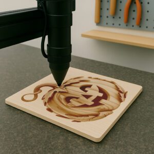 Halloween Laser Engraving File, 3D Illusion Pumpkin Head