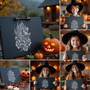 Halloween Laser Engraving File, Spooky Charcuterie Board, Cheese
