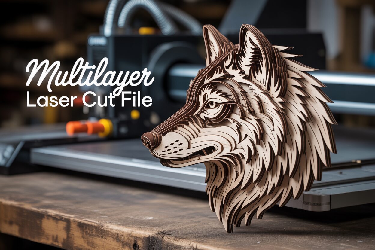 Creating Stunning Layered Wood Art with Multilayer Laser Cut Files ...