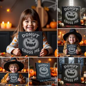 Halloween Slate Coaster Design Bundle, 9 Funny Engraving